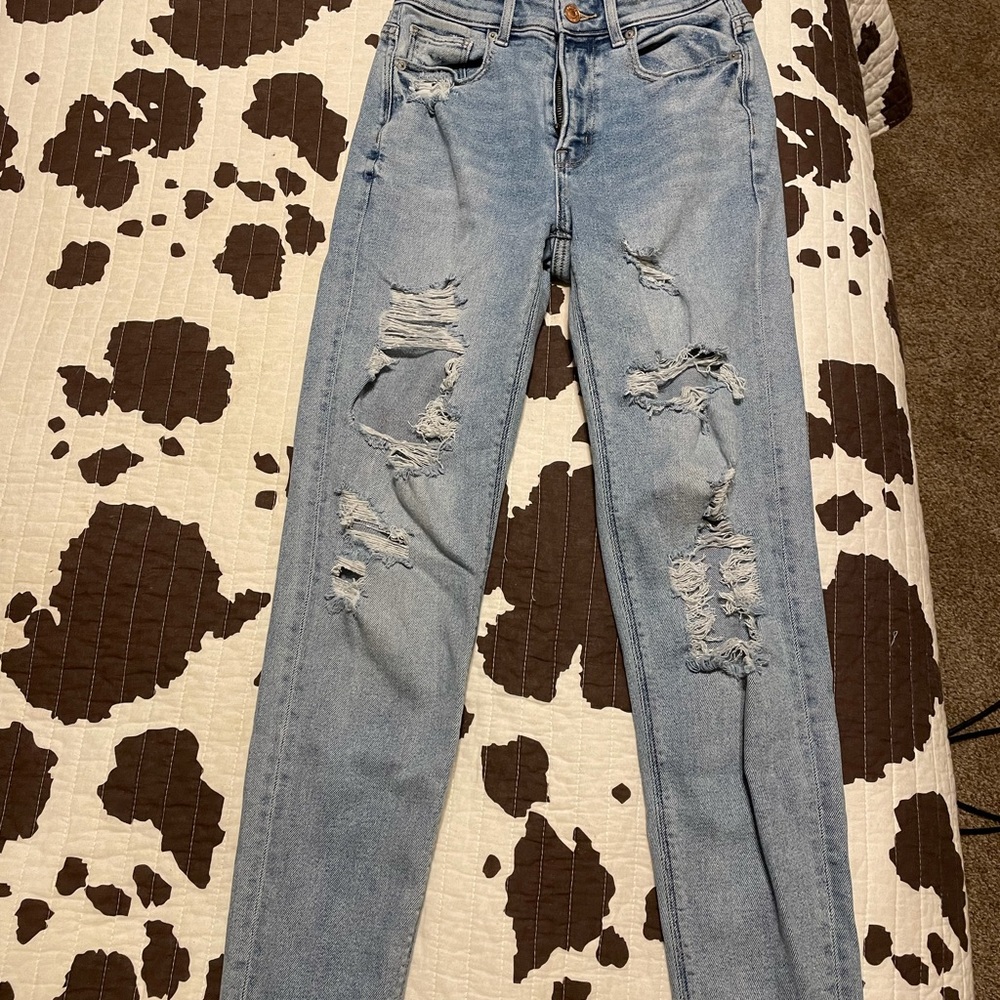 American eagle mom jeans 00